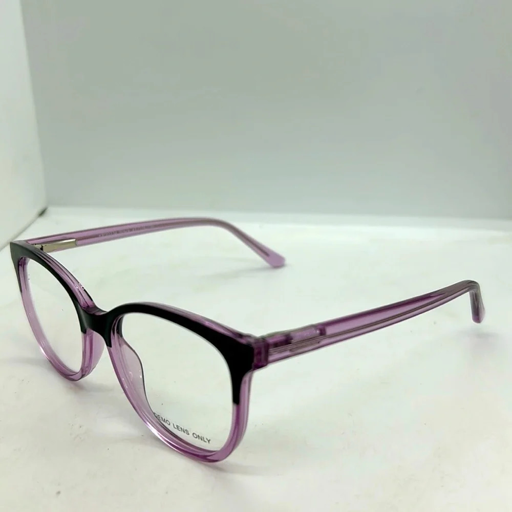 Kids Place Kids Glasses Frames. KP 20234 49-47-16-135 4716 Black/Lavender NWT